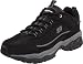 Skechers Men's Energy Downforce Running Shoe, Black, 12 M