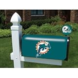 Miami Dolphins Vinyl Mailbox Cover