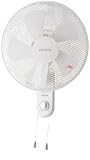 ZEPEAL ゼピール 30cm壁掛け扇風機(引き紐スイッチ) ホワイト DKL-A3112