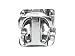 Zable(tm) Sterling Silver Open Initial 