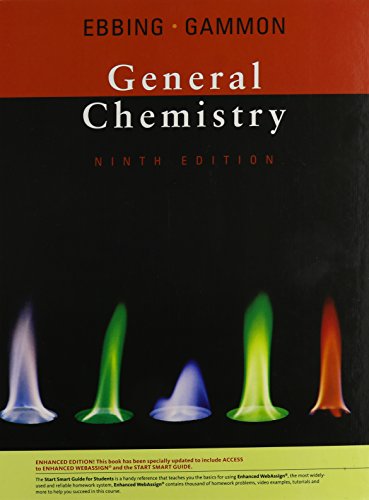 General Chemistry, Enhanced 9th Edition (with Enhanced WebAssign with eBook Printed Access Card)