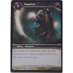 Equalize - Drums of War - Rare by World of Warcraft Cards