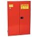 Eagle YPI-4510 Safety Cabinet for Paint & Ink, 2 Door Self Close, 60 gallon, 65"Height, 43"Width, 18"Depth, Steel, Yellow