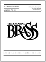BRAHMS WALTZES OPUS 39 - BRASS QUINTET SCORE & PARTS - CANADIAN BRASS