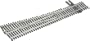 Peco HO Scale Code 83 Electrofrog #6 Right-Hand Turnout