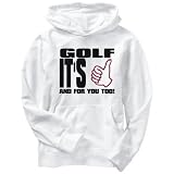 Sweatshirt White  Golf It Is Good  Sports