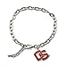 Aminco NCAA Nebraska Cornhuskers Logo Bracelet