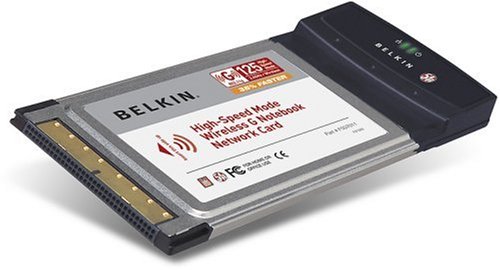Belkin Wireless125MBit/s, Noteb.-Karte 801.11g