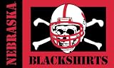 Nebraska Cornhuskers Blackshirts 3x5 Flag