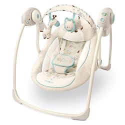 Bright Starts Comfort & Harmony Portable Swing, Neutral