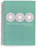 Baby's Eat, Sleep & Poop Journal, Log Book (Aqua)