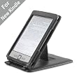 Acase Genuine Leather Flip Case for Classic Kindle (Latest Generation 2011) with Multiple Position Stand (Black)