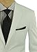 Giorgio Napoli GN Men's Two Button 2 Piece Suit Set Modern Fit Jacket with Pant