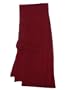 Pure Cashmere Scarf In Cranberry For Man