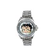 Betty Boop Analog Metal Band Watch #BB-W435B-BLK