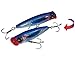 Yo-Zuri Sashimi 3D Popper Lure, Chameleon Flying Fish, 4 3/4-Inch