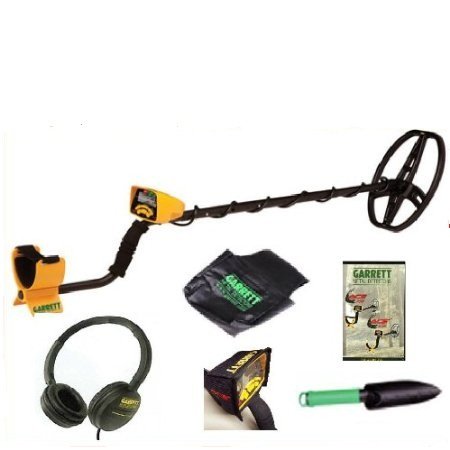 Garrett Ace 350 Metal Detector Treasure Hunter Package W/Free Headphones & DVD