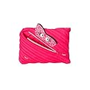 ZIPIT Talking Monstar Jumbo Pencil Case, Pink, 9"x0.7"x5.9" / 23x2x15cm (ZTMJ-AR-SKY)