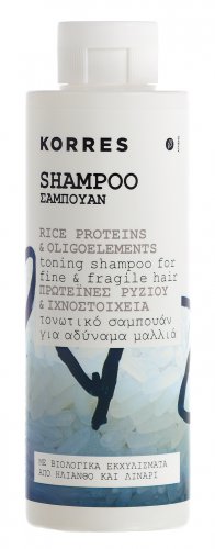 Korres – Rice Proteins & Oligoelements Shampoo