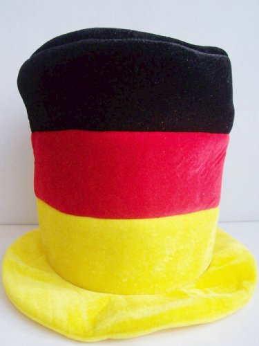 2x EM 2012 Riesen Fanhut Mütze Deutschland schwarz-rot-gold