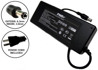 PWR+ Laptop Charger Ac Adapter Power Cord for Toshiba Tecra 9000 9100 A1 A2 A3 A3X A4 A5 A8 A9 A10 M1 M2 M3 M4 M5 M7 M8 M9 M10 R10 S1 S2 TE2000 TE2100 TE2300 ; Toshiba Satellite 1400 1405 1410 1415 2405 2410 2415 5000 5005 5100 5105 5200 5205 6000 A10 A15 A50 A55 M20 M30 M35 M40 M45 M50 M55 P100 P200 R10 R15 R20 R25 U200 U205 U300 U305 ; Toshiba Satellite Pro 2100 A10 A120 M10 M30 M40 P200 S300 U200 ; Toshiba Equium A80 A100 M50 ; Toshiba Portege 4000 4005 4010 A100 A200 M100 M200 M205 M300 M400 M405 M700 M750 R200 R400 R500 S100 T3400C T3600C ; Toshiba Qosmio E10 E15-AV101 F10 F10 F15 F25 ; 15V 5A Power Ac Cord Charger Laptop Notebook Computer Battery Charger Power Supply Cord Plug