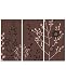 Set Of 3 Fabric - Willow (24 X 12" Each)
