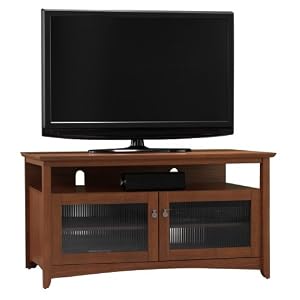 Bush Furniture Myspace Collection, TV Stand, Serene Cherry