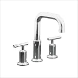 Deck Set Wide Spread Tub Filler by Kohler - K-T14428-4-VAL in Brushed Chrome