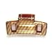 Caravan Buckle Gold Laced Tube Clip 2-3/4