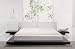 King Modloft Worth Modern Platform Bed in Wenge Finish with Nightstands