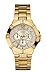 GUESS Women's U13576L1 Dazzling Sporty Gold-Tone Watch