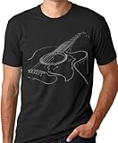 Acoustic Guitar T-shirt Cool Musician Tee