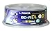 Ridata Blu Ray Disc 50gb 6x White Inkjet Printable Bd-r Dl 25 Pack