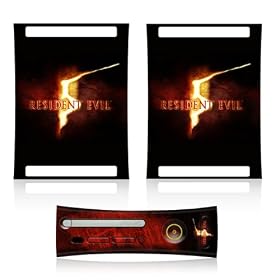 Xbox 360 Resident Evil Faceplate and Skinz - Logo