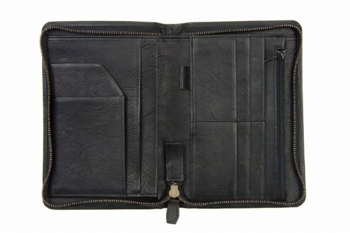 AIMPERIAL ﾄﾗﾍﾞﾙｳｫﾚｯﾄ (黒） イタリア高級皮革使用 【高品質 収納力 機能性抜群】