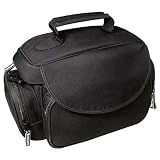 Opteka Microfiber Deluxe Photo/Video Camera Gadget Bag with LCD Protectors, Lens Cleaning Kit & Tabletop Tripod