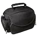 Opteka Microfiber Deluxe Photo/Video Camera Gadget Bag with LCD Protectors, Lens Cleaning Kit & Tabletop Tripod