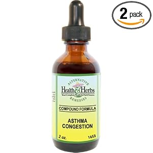 Alternative Health and Herbs Remedies Asthma And Bronchitis 2, 1-Ounce Bottle (Pack of 2) by ALTERNATIVE Health & Herbs REMEDIES