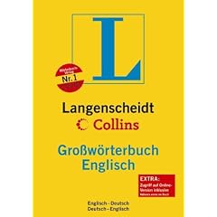 Langenscheidt Collins Gro�w�rterbuch Englisch: Englisch - Deutsch / Deutsch - Englisch. Rund 350 000 Stichw�rter und Wendungen, �ber 530 000 �bersetzungen
