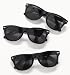 Vintage Black Wayfarer Style Sunglasses (Dozen Pairs)