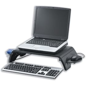 Compucessory Monitor Stand for Laptop and TFT LCD 15-17 inch Collapsible Platform W380xD305 Ref CCS55801
