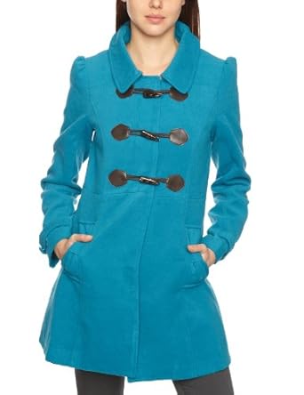 Yumi Original Duffle Coat Rk056 Manteau Femme Noir Taille L