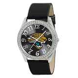 Game Time Women's NFL-GLI-JAC Glitz Classic Analog Jacksonville Jaguars Watch