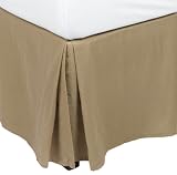 DKNY Riviera Iridescent Sheer  Bedskirts, Chino