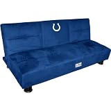 Baseline Indianapolis Colts Convertible Sofa With Tray