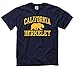 California-Berkeley Golden Bears Adult Arch and Logo T-Shirt - Navy