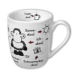 Eigenschaften Sheepworld 40225 / Sheepworld, Ohne Dich ist alles Doof, Tasse, Steingut