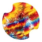 Tie-Dye Carsters, Coasters For Your Car