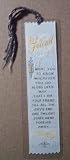 To A Friend Bookmark