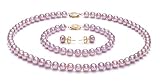 Lavender 6-7mm AA Freshwater Pearl Set